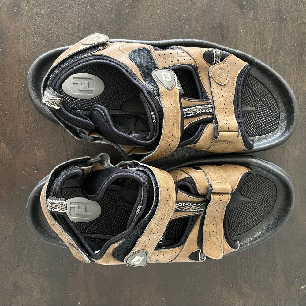 Footjoy spike golf sandals men’s size 12